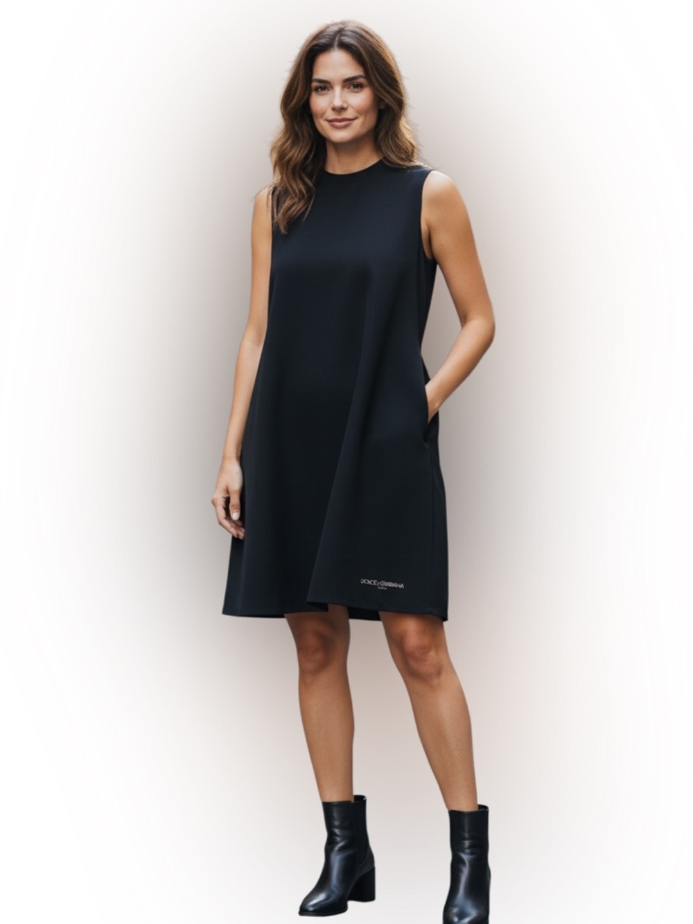 Talbots‎ Navy Shift Dress Size 18W Fully Lined 100% Polyester Versatile & Chic